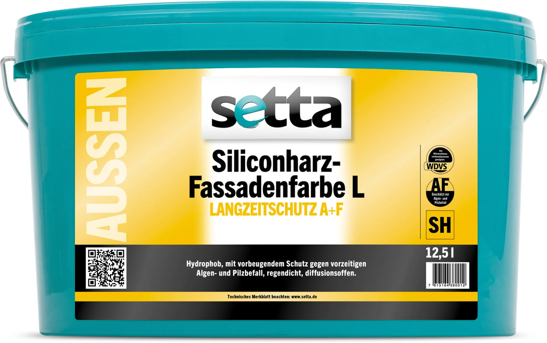 setta Siliconharz-Fassadenfarbe L 5L / 12,5L