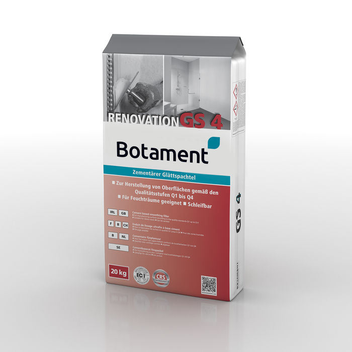 Botament GS4 Glättspachtel 4kg / 20kg-Glättspachtel-MM Farben