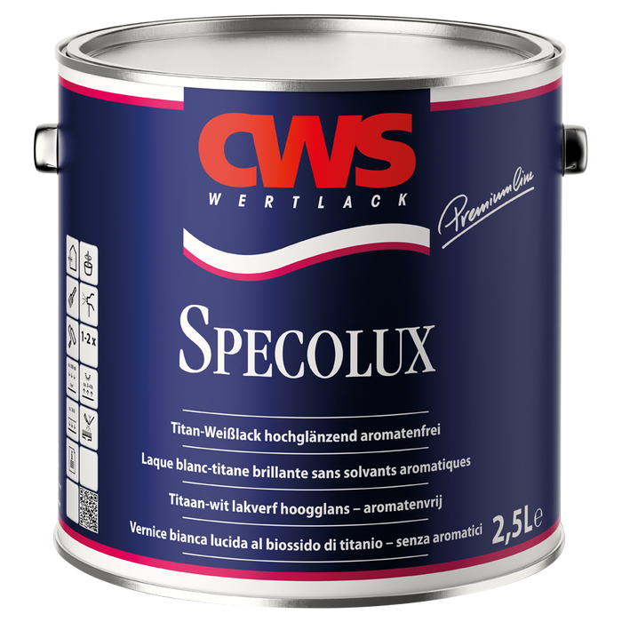 CWS WERTLACK Specolux 2,5L-Lack-4002536124911-MM Farben