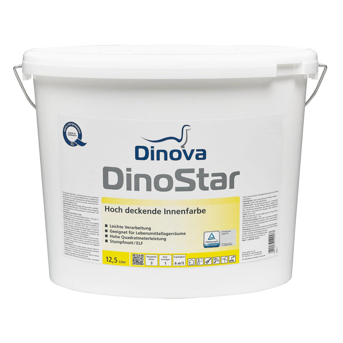 Dinova DinoStar Weiß 5L / 12,5L-MM Farben