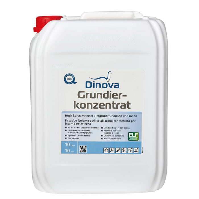 Dinova Grundierkonzentrat 1L / 5L / 10L-Grundiermittel-MM Farben