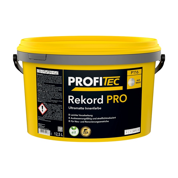 Profitec Rekord PRO Ultramatte Innenfarbe Weiß 12,5 L