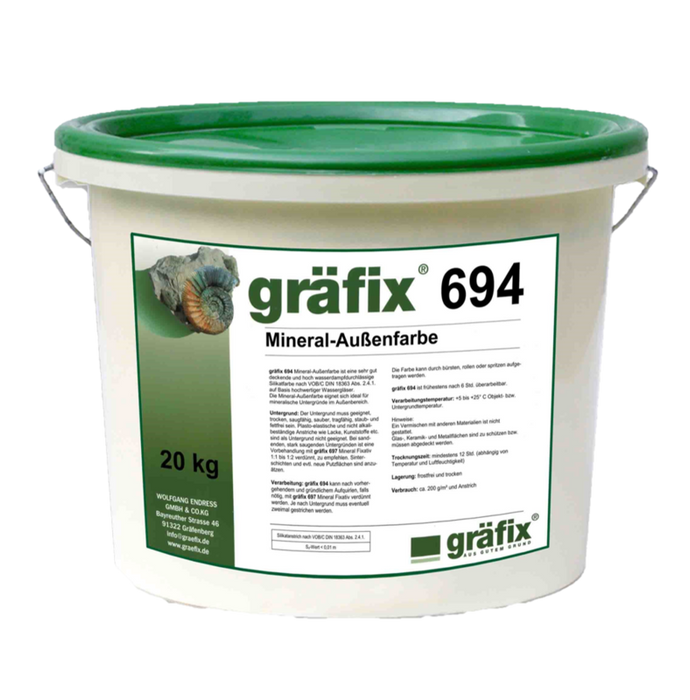 gräfix 694 Mineral-Außenfarbe 5kg