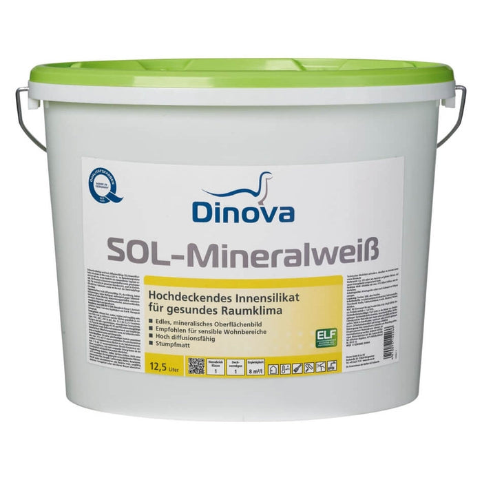 Dinova SOL - Mineralweiß weiss 5L / 12,5L-MM Farben