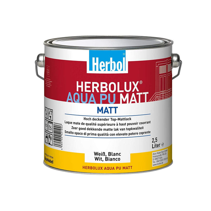 Herbol Herbolux Aqua PU Matt 0,75L / 2,5L-Lack-MM Farben