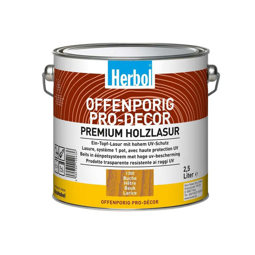 Herbol Offenporig Pro Decor 0,75L / 2,5L-Lasur-MM Farben