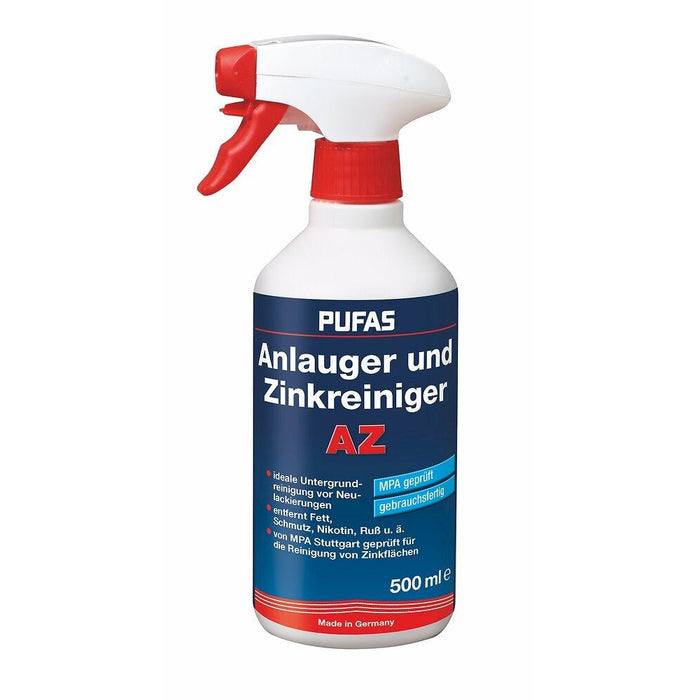 Pufas Anlauger u. Zinkreiniger AZ Spray 500ml-4007954150023-MM Farben