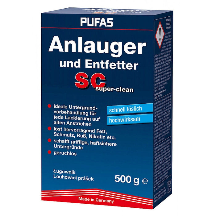 Pufas Anlauger und Entfetter SC super-clean 100g / 500g-MM Farben
