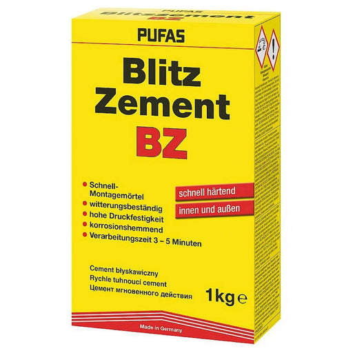 Pufas Blitzzement BZ 1kg / 5kg-4007954038017-MM Farben
