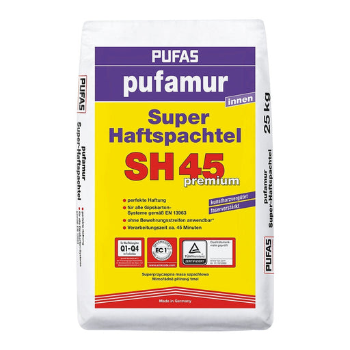 Pufas Purfamur Super Haftspachtel S45 premium 5kg / 25kg-4007954039069-MM Farben