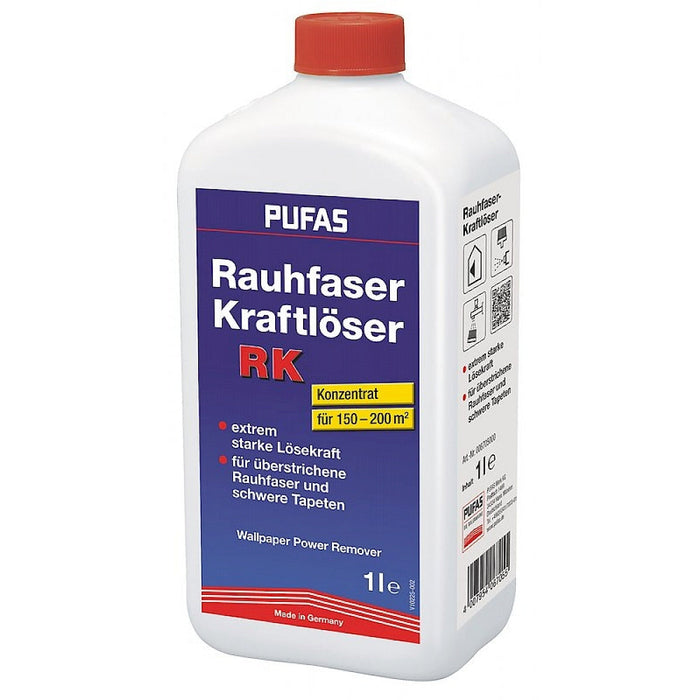 Pufas Rauhfaser Kraftlöser RK 250ml / 1L / 5L-4007954067055-MM Farben