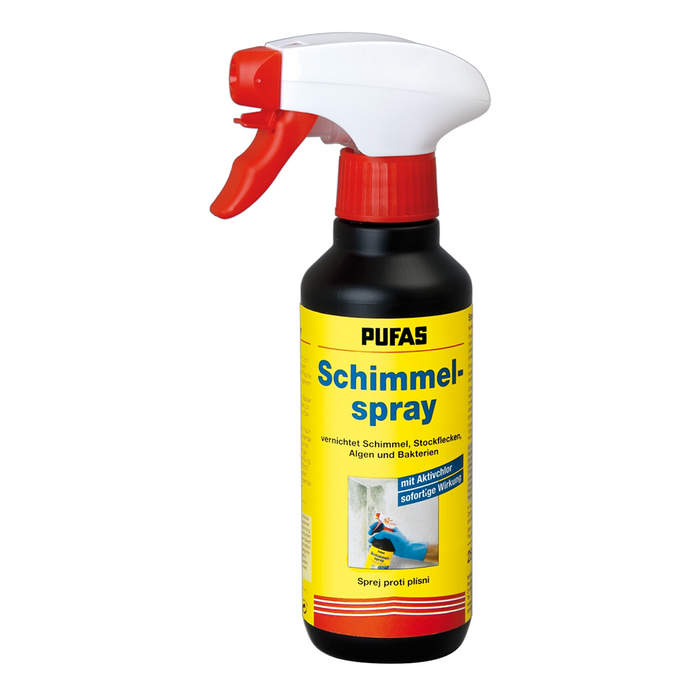 Pufas Schimmel-Spray Aktiv-Chlor CL 0,25L / 0,5L / 1L-MM Farben