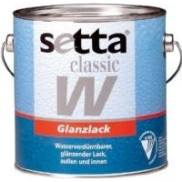 setta classic W Glanzlack 0,75L / 2,5L Weiss-MM Farben
