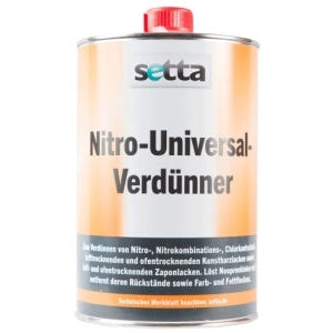 setta Nitro-Universal-Verdünner 0,5L / 1L / 3L / 6L-Verdünner-MM Farben
