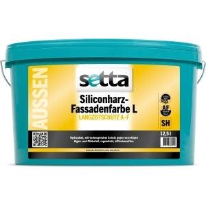 setta Siliconharz-Fassadenfarbe L 5L / 12,5L-Außenfarbe-MM Farben