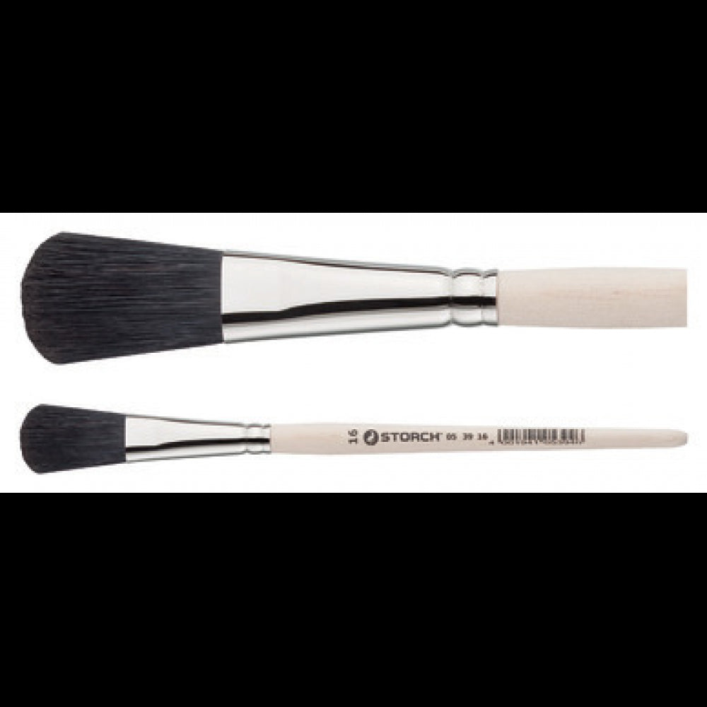 Bonum Fensterpinsel Mit Schwarzen Borsten - 30 Mm Breite Für Präzises Streichen