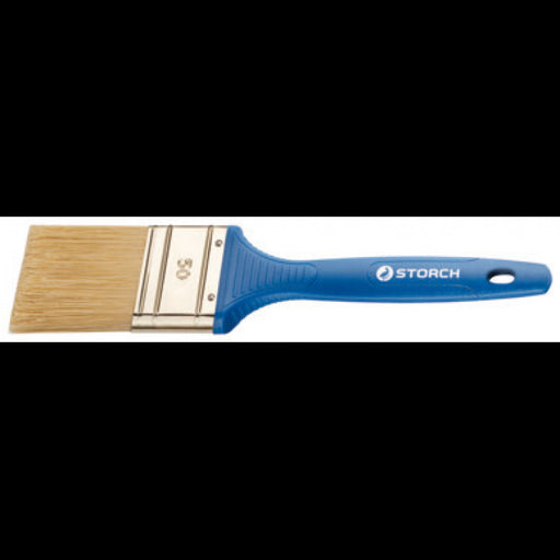 Storch Flachpinsel 30mm Polyester Gold Kunststoffstiel Lackiert-4001941045521-MM Farben