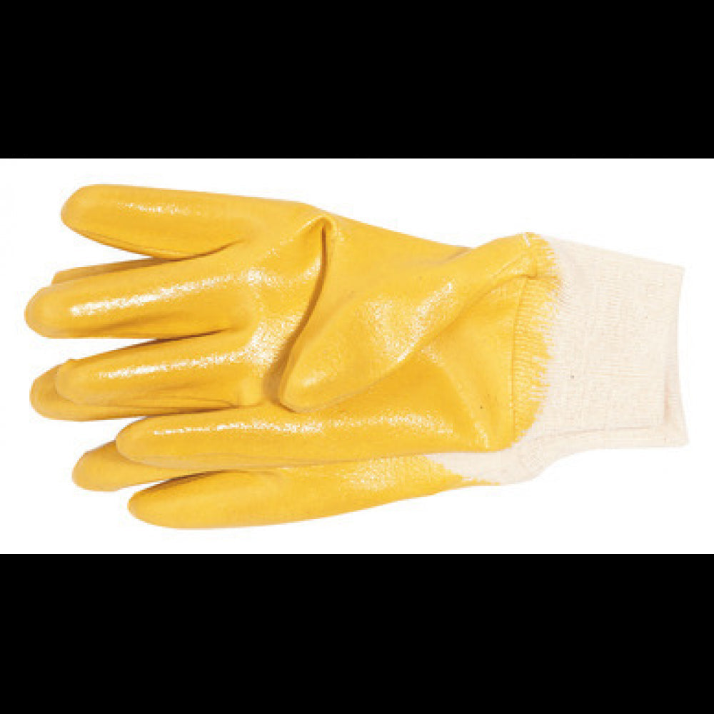 Storch Handschuhe Nitril Gr.9 L Gelb CE Cat 2 EN388 — MM Farben