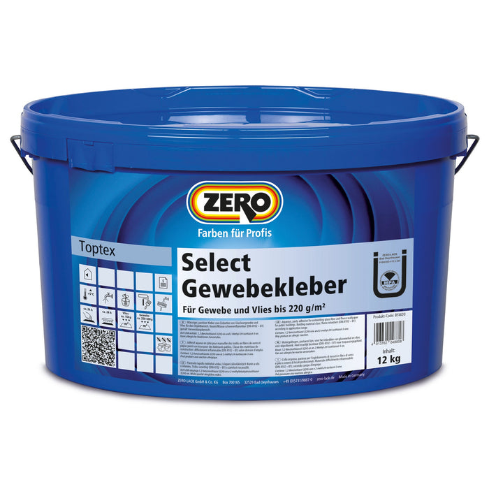 Zero Select Gewebekleber 12kg-4013762048858-MM Farben